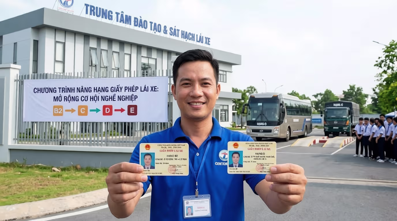 Nâng Hạng Bằng Lái Xe Ô Tô Lên C1 - Tin tức đào tạo lái xe